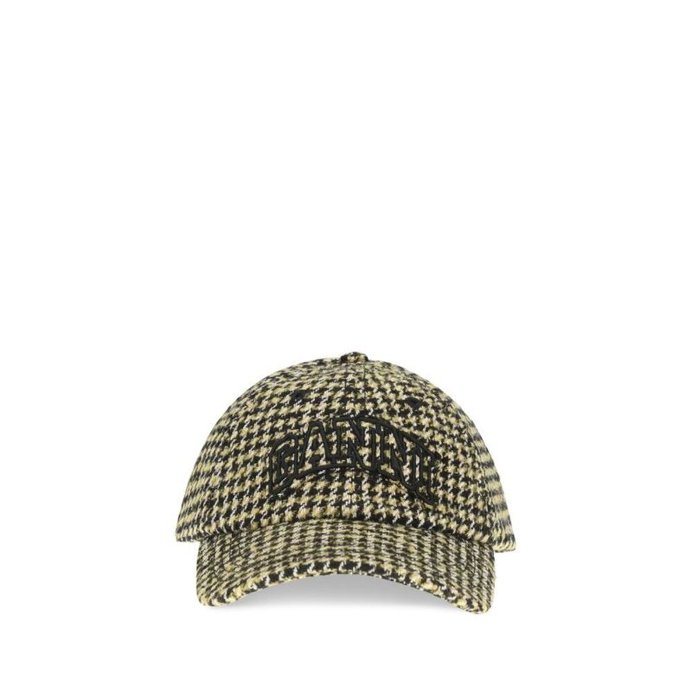 Ganni Multicolor Marabou Cap (Baseball Women's Hat)
